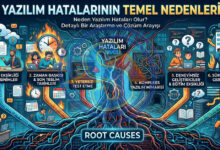 Yazılım Sürecinde Alınan Hatalarının Ana Sebepleri.